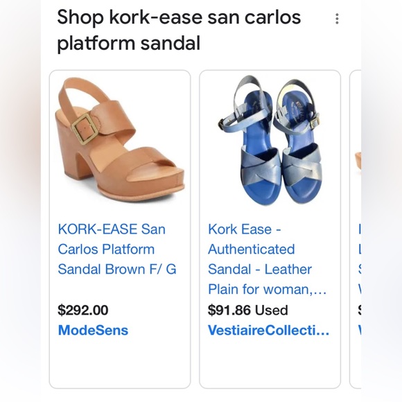 BOGO American style clog sandals Korks Kork-ease Clark’s US size 6 platform shoe - Picture 7 of 7